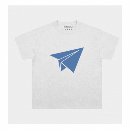 Paper Airplane　高機能ソロナ　プリントTシャツ　N471