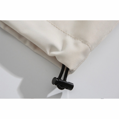 バイカラー　ポリエステル　フードジャケット　N1284