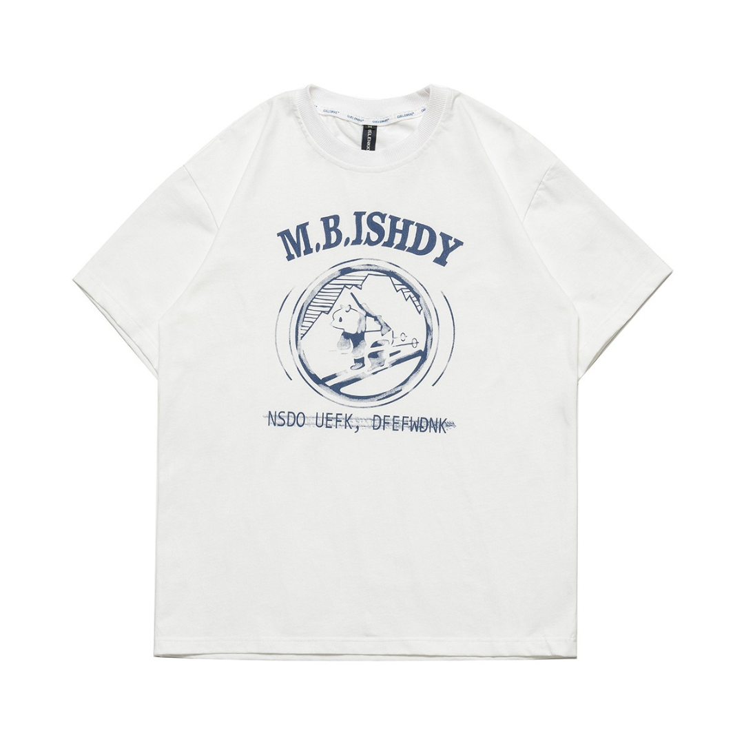 【M.H.ISHDY】プリントＴシャツ　N437
