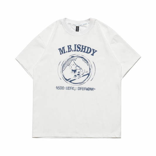 【M.H.ISHDY】プリントＴシャツ　N437
