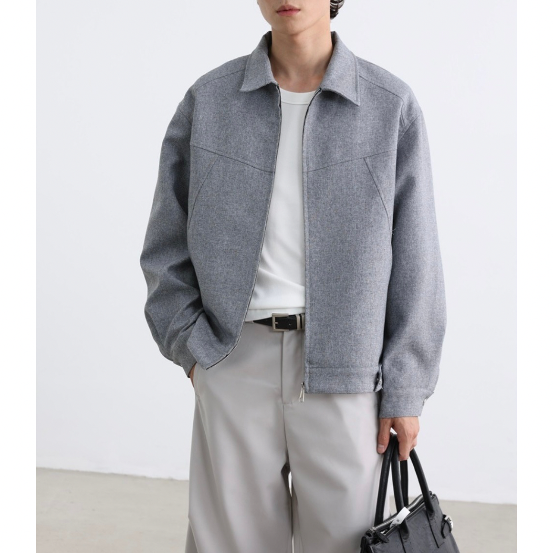 テックウール ジップアップ ジャケット　N934