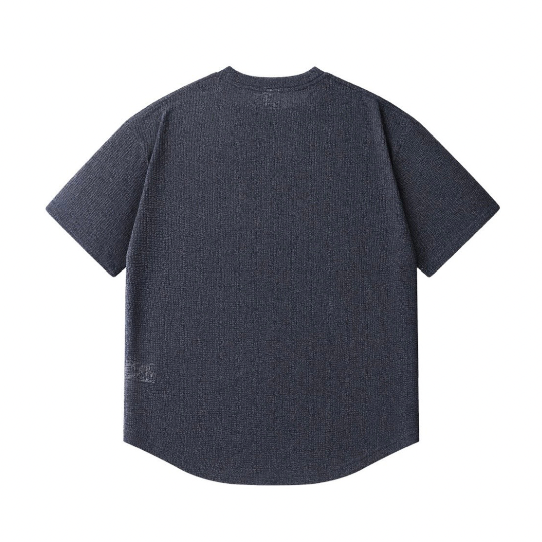 速乾ポリエステル　ラウンドヘム　ニットTシャツ　N1538