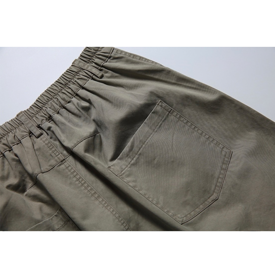 コンパクトツイル　センタータック　ワイドパンツ　N1288