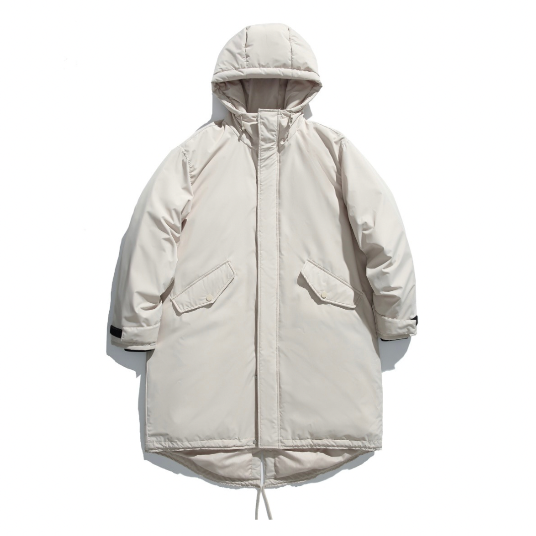 ホワイトダックダウン　モッズコート　N829