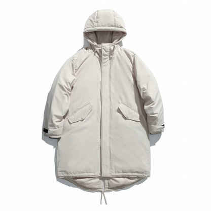 ホワイトダックダウン　モッズコート　N829