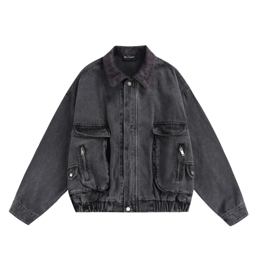 ストレッチコットン　マルチポケット　ジャケット　N1266