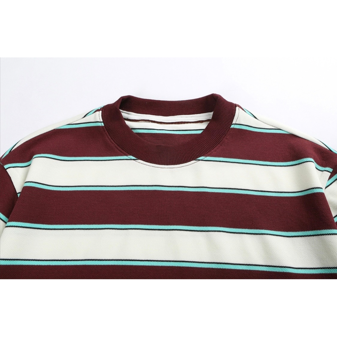 ビッグマルチボーダー　Tシャツ　N1369