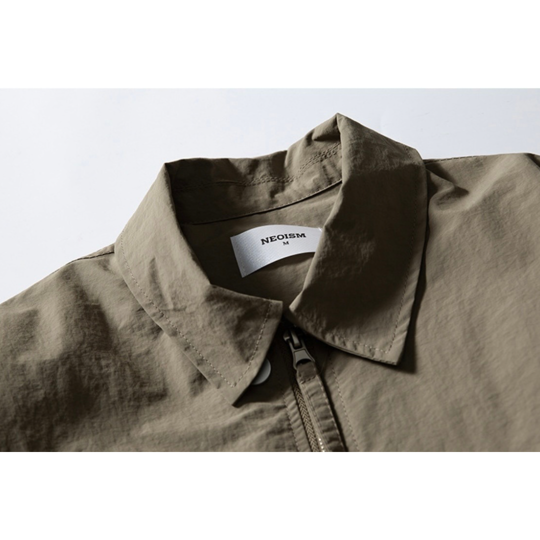 ジップスリット　ポリエステル　ジャケット　N1227