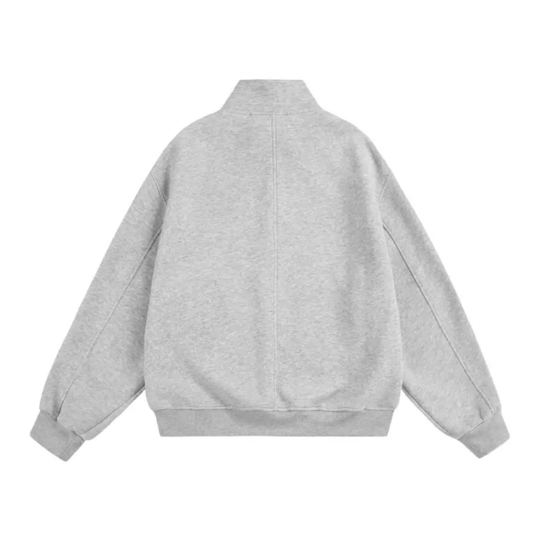 ショルダーライン　ハーフジップ　スウェット　N1265