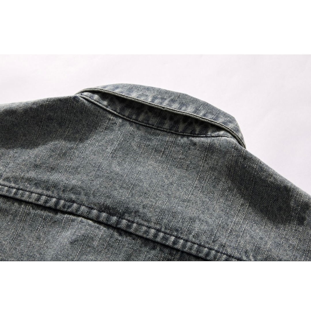 フェードデニム　レギュラーシャツ　N1068