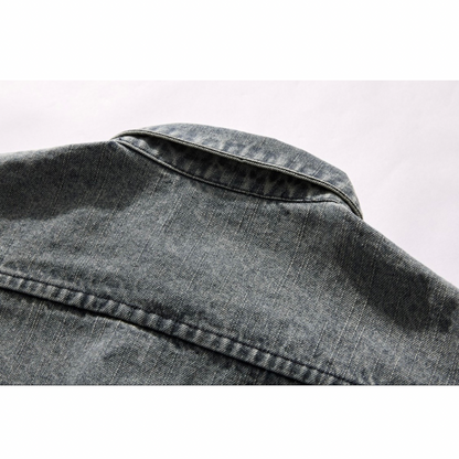 フェードデニム　レギュラーシャツ　N1068