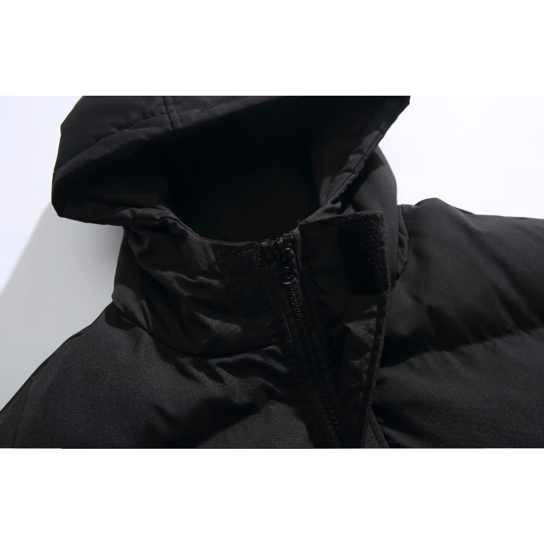 アンチコールド　パテッド　ロングコート　N999