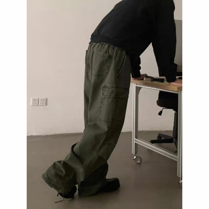 フェードコットン　カーゴパンツ　N1001