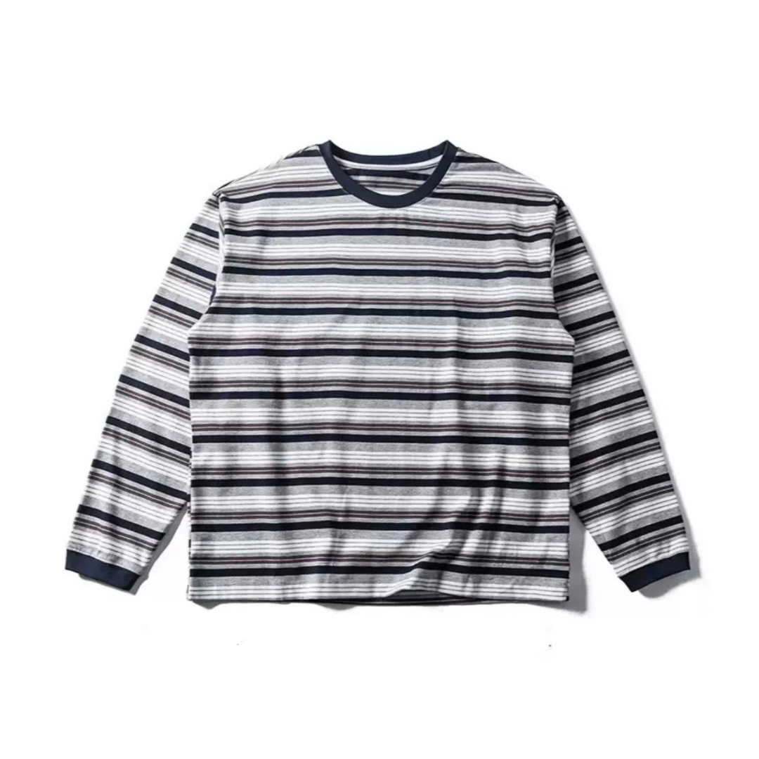 マルチボーダー　長袖Ｔシャツ　N1222