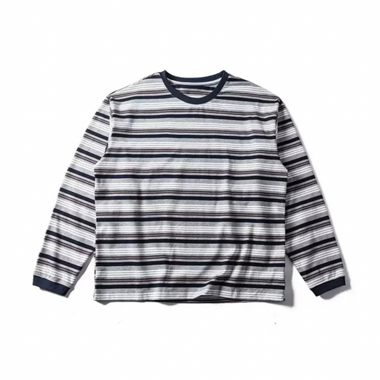 マルチボーダー　長袖Ｔシャツ　N1222