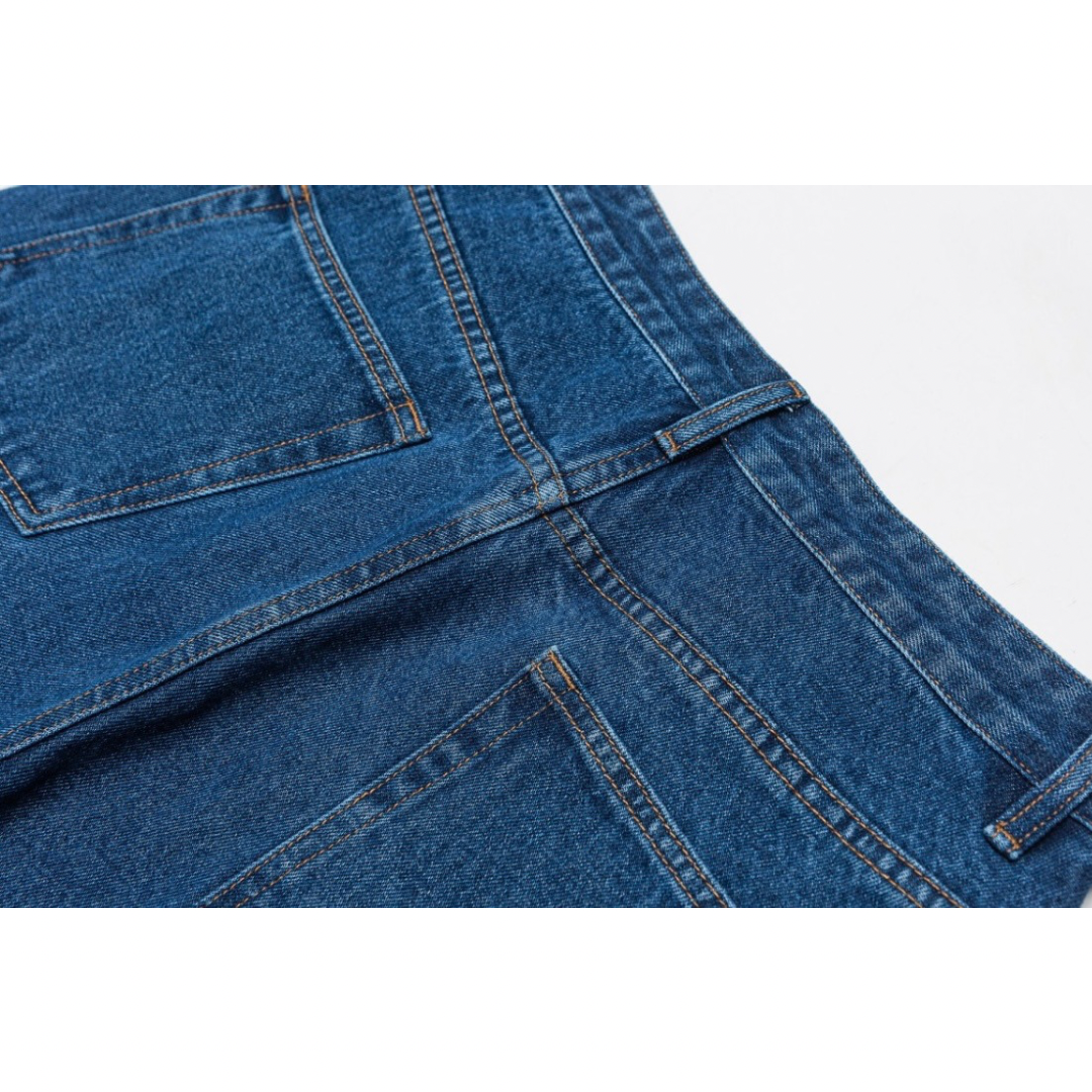 ブルーウォッシュ　デニム　スタンダートパンツ　N1055