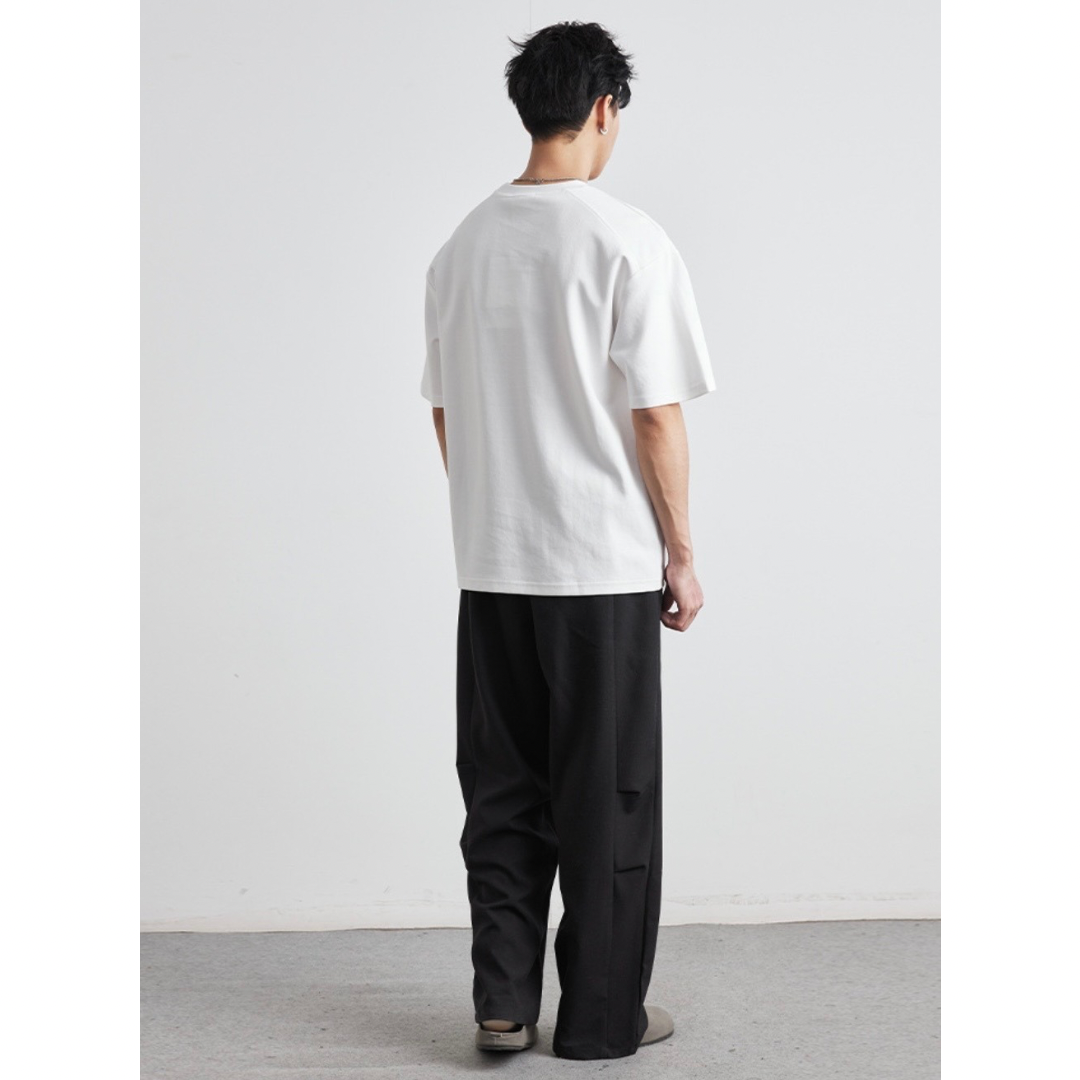 ラインポケット　コットンポリ　Tシャツ　　N1455