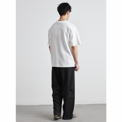ラインポケット　コットンポリ　Tシャツ　　N1455