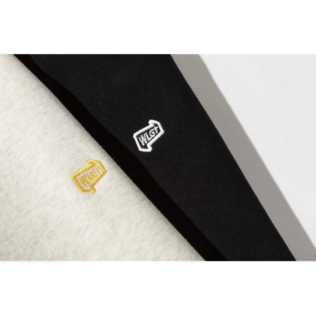 パネルカラー　クルーネックスウェット　N1239