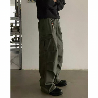 フェードコットン　カーゴパンツ　N1001