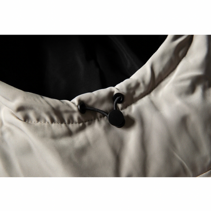 フリースライナー　バイカラー　フードジャケット　N896