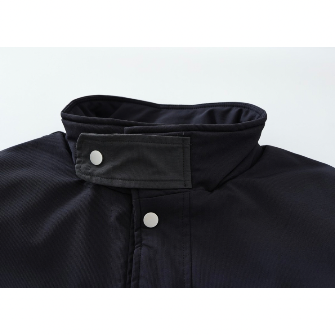 スナップボタン　スタンドカラージャケット　N889