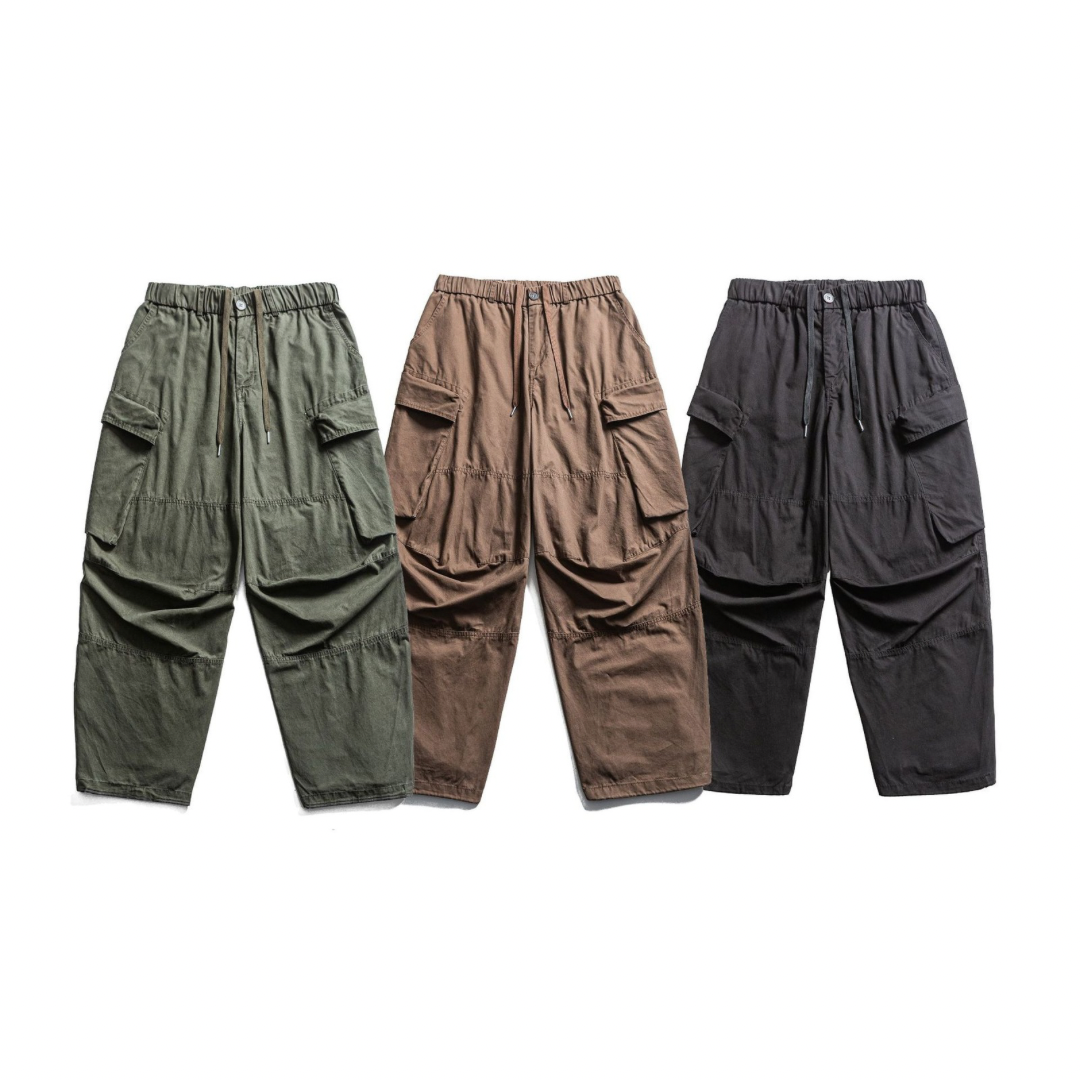 ハードキャンバス　ワイドイージー　カーゴパンツ　N1075