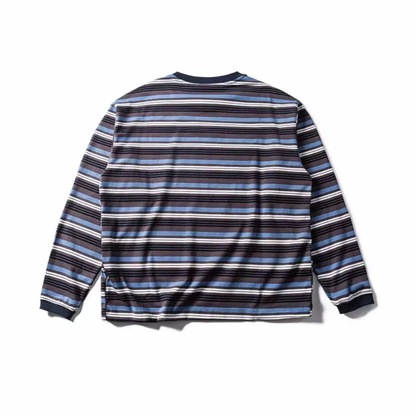 マルチボーダー　長袖Ｔシャツ　N1222