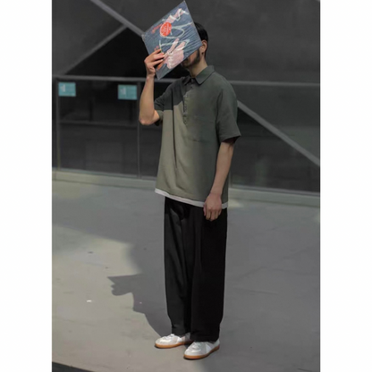 チノ　ワイドタック　パンツ　N1484