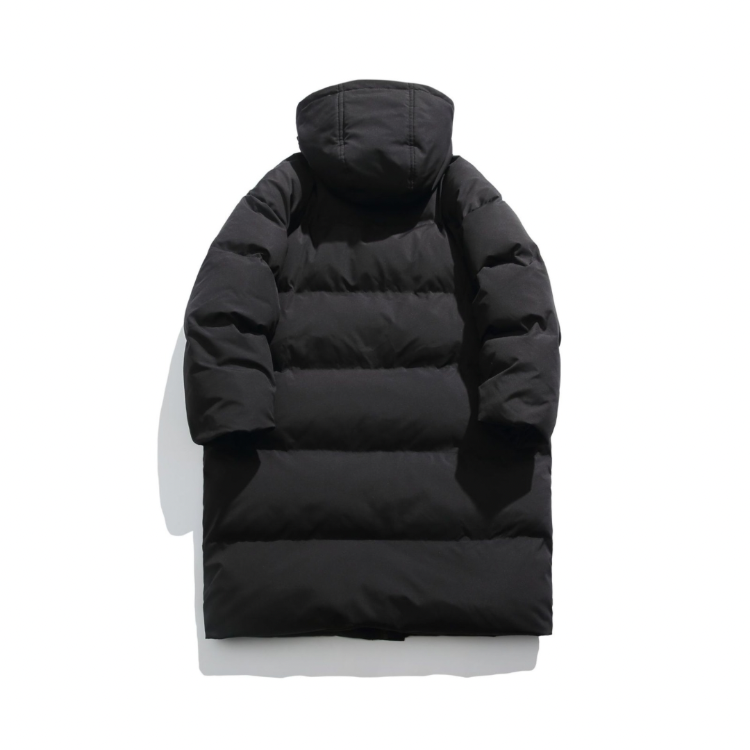 アンチコールド　パテッド　ロングコート　N999