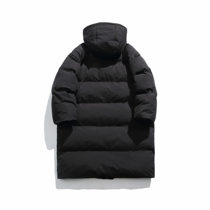 アンチコールド　パテッド　ロングコート　N999