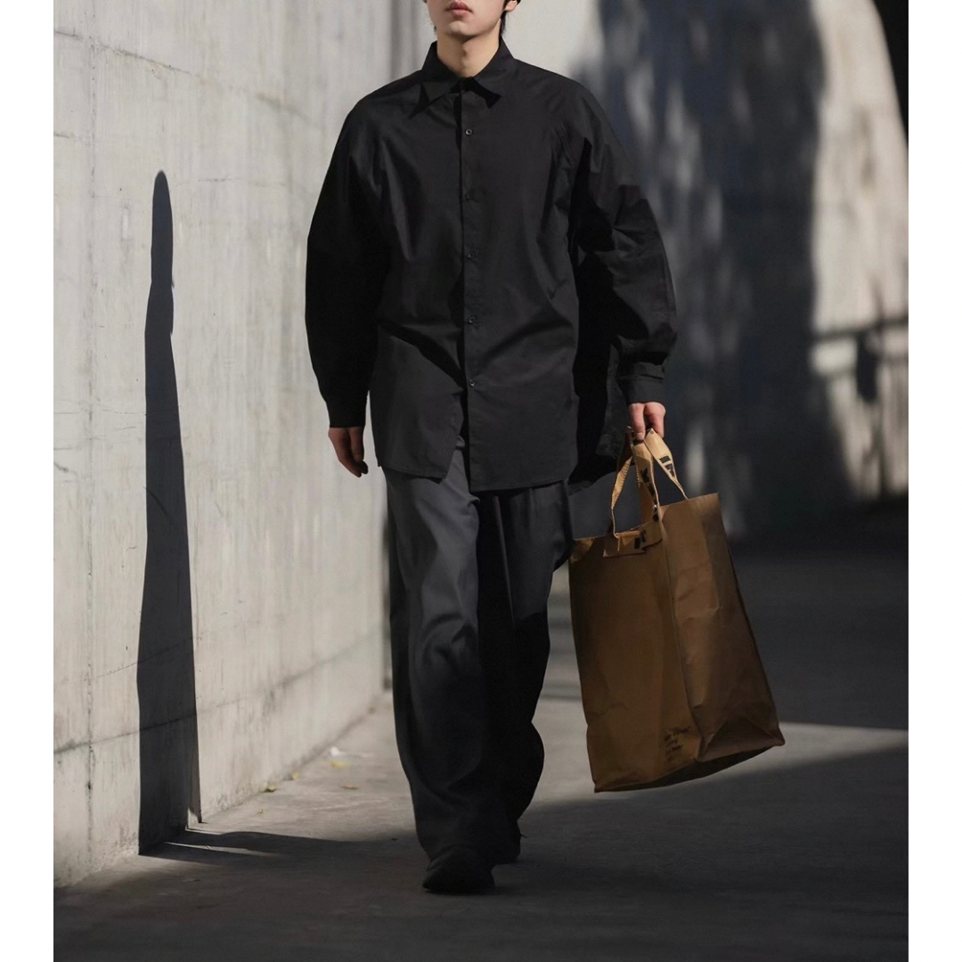 ラグランスリーブ　ブロードシャツ　N1481