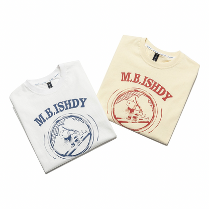 【M.H.ISHDY】プリントＴシャツ　N437