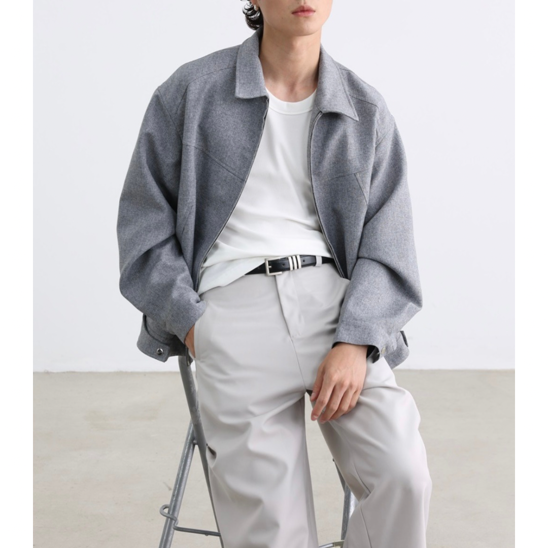 テックウール ジップアップ ジャケット　N934