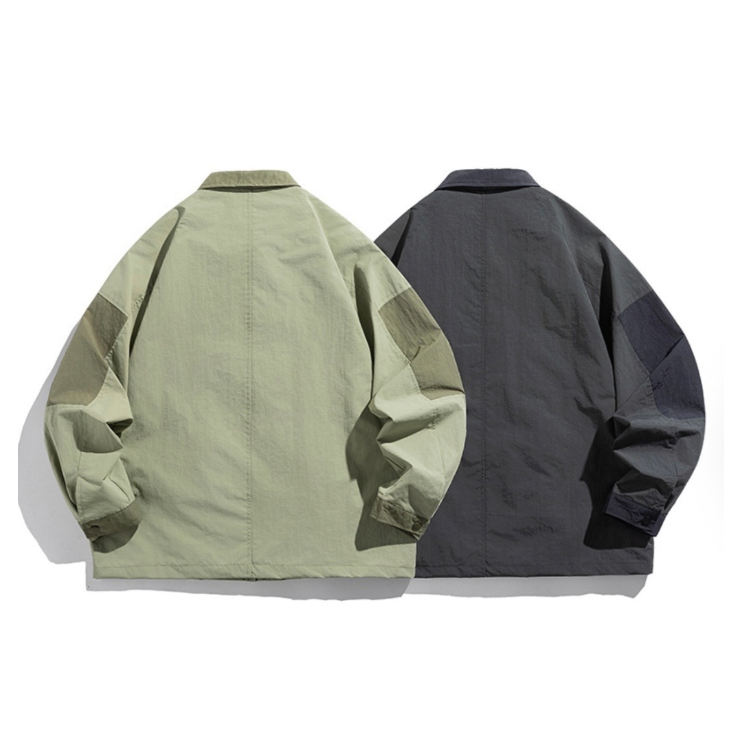 バイカラーナイロン　ユーティリティ　ジャケット　N1213