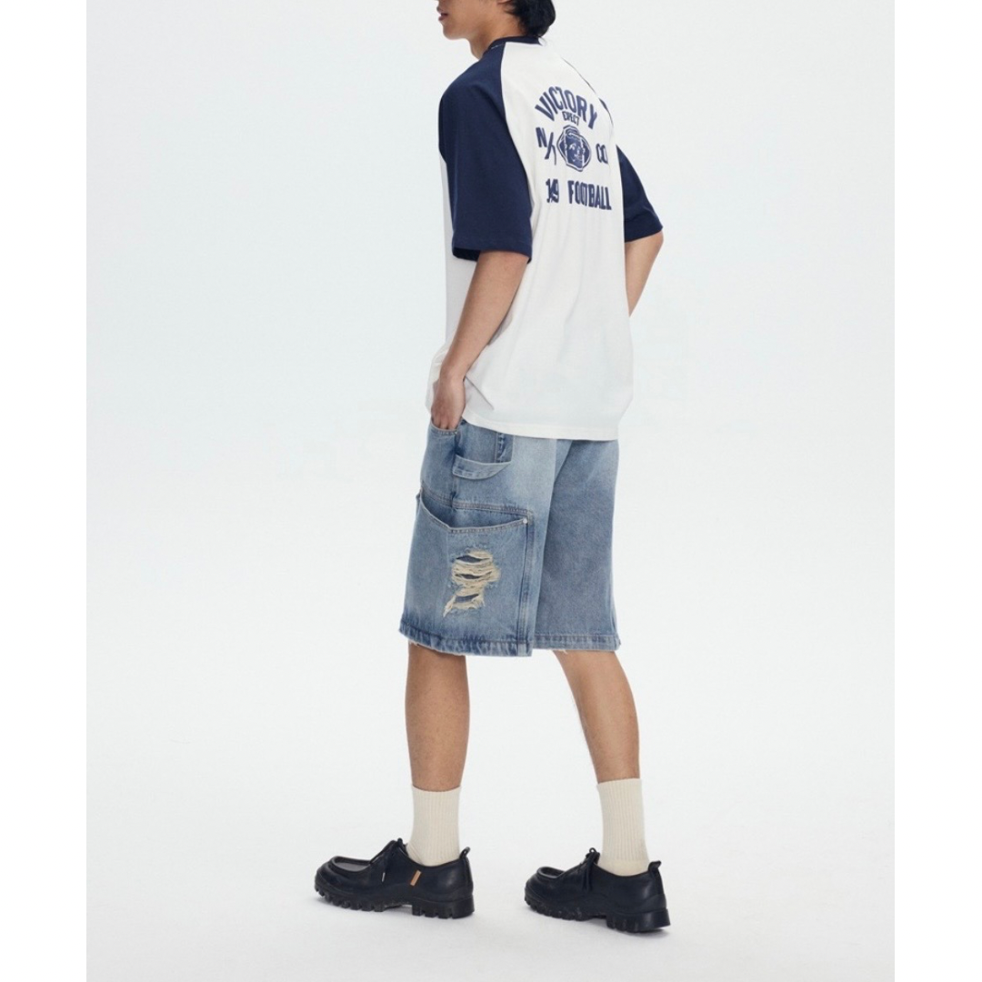 カレッジプリント　ラグランスリーブ　Tシャツ　1597