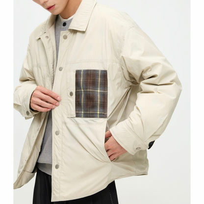 コンビポケット　パテッド　シャツジャケット　N1005