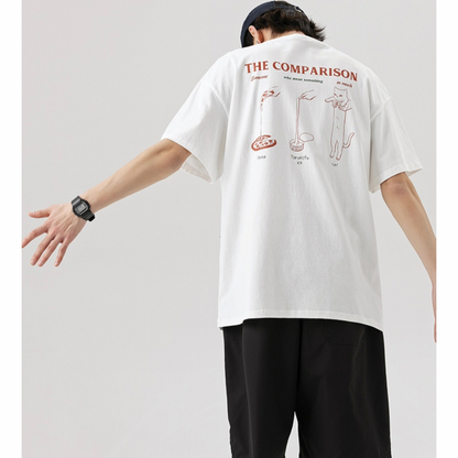 【THE COMPARISON】CAT　プリントTシャツ　N436