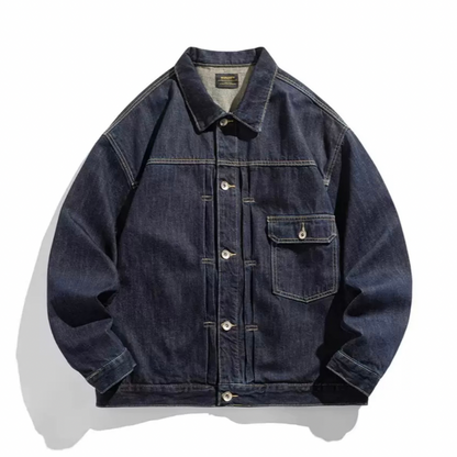 バックサイドパネル　デニムジャケット　N1210