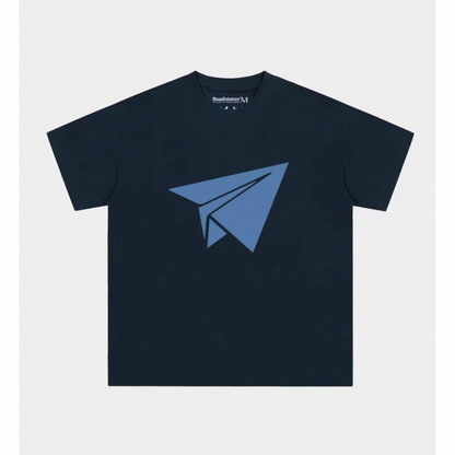 Paper Airplane　高機能ソロナ　プリントTシャツ　N471