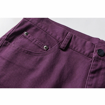 カラーデニム　５ポケットパンツ　N1080