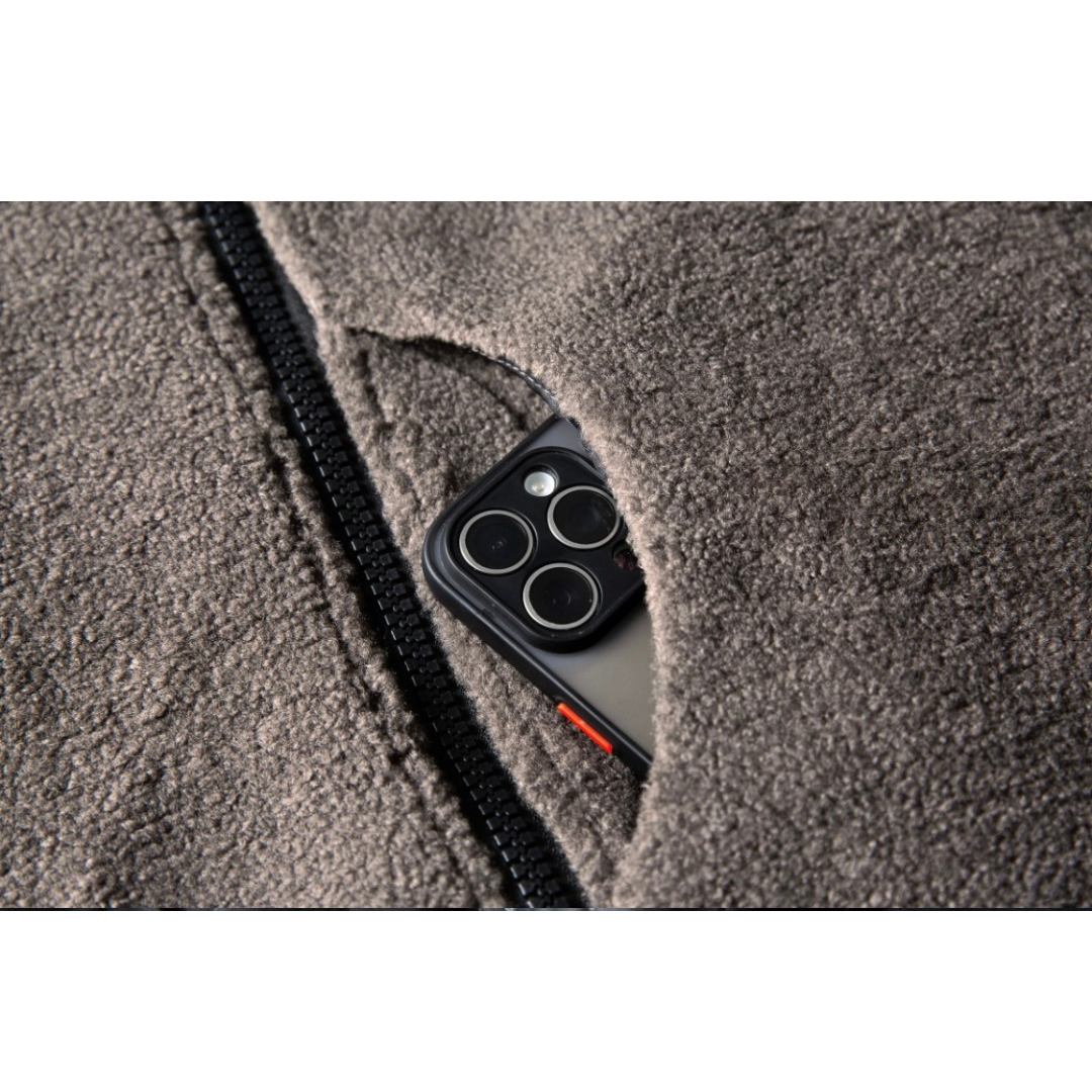 ライナーキルティング　フリース　スタンドカラージャケット　N895