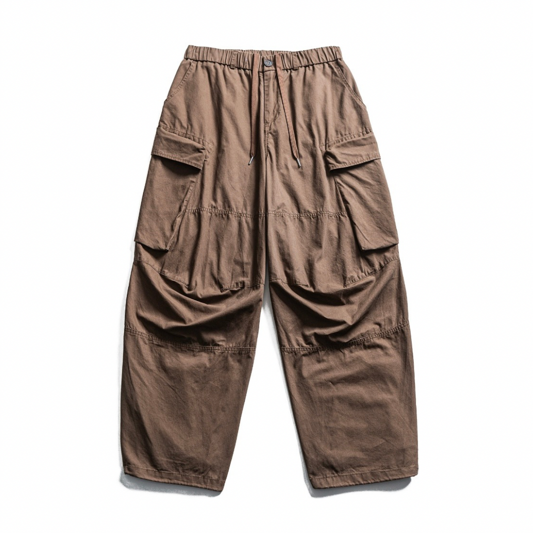 Hard Canvas Wide Easy Cargo Pants N1075 Camel