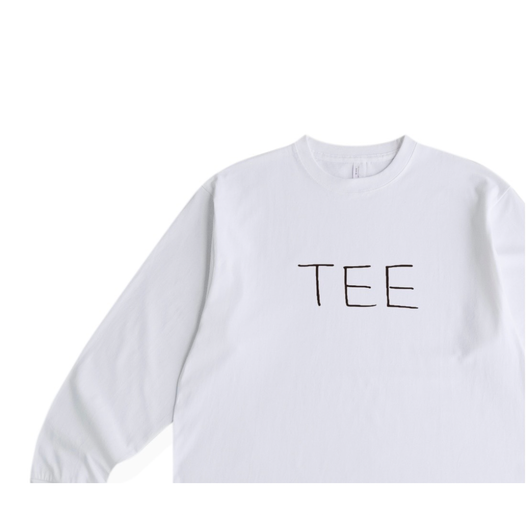 【TEE】プリント　長袖Tシャツ　N1441