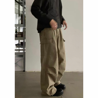 フェードコットン　カーゴパンツ　N1001