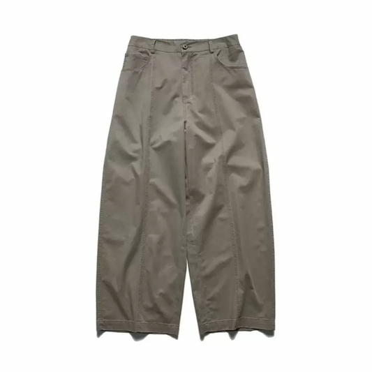 コンパクトツイル　センタータック　ワイドパンツ　N1288