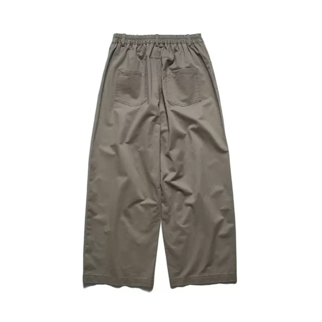 コンパクトツイル　センタータック　ワイドパンツ　N1288