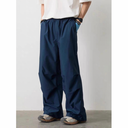 サイドジップ　ベンチレーション　ワイドパンツ　N331