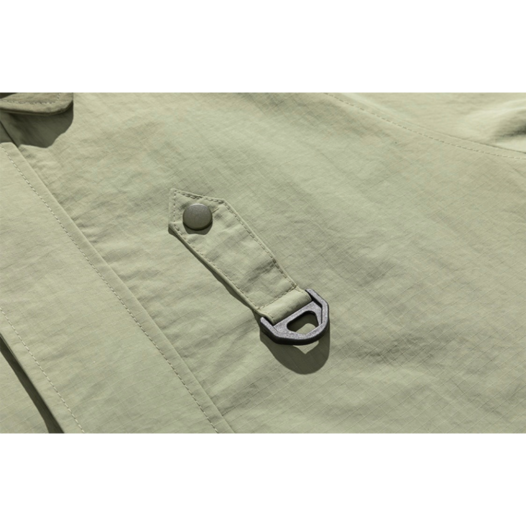 バイカラーナイロン　ユーティリティ　ジャケット　N1213