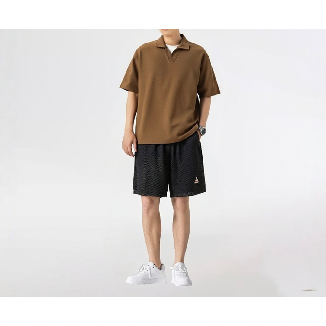 Slub Pile Skipper Polo Shirt N387